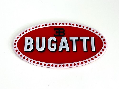 Bugatti shield acrylic - bugatti, logo