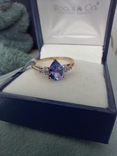 Gemporia AA Tanzanite Pear Cut