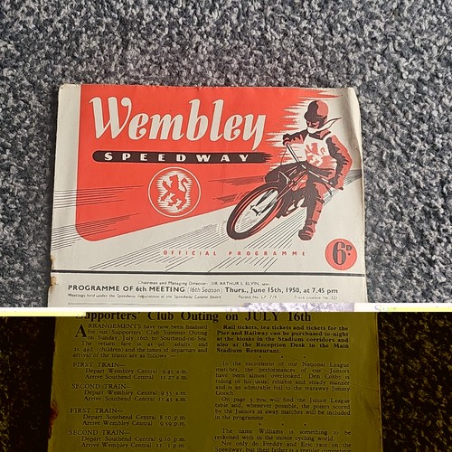 Wembley speedway official - wembley,