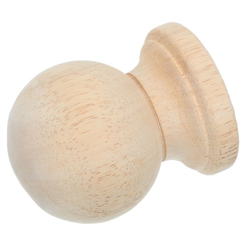 Unfinished wooden finials - wooden, for