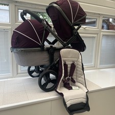 iCandy Peach 5 Damson Double Pushchair great condition