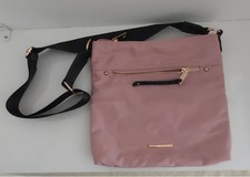 A small ladies 10inc x 10inc Pink Fabric Bag by Lipsy London, a promotional gift