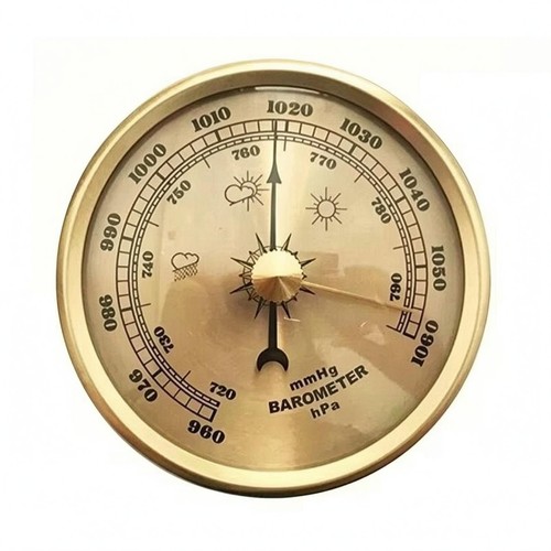 Round analog weather - weather, station