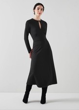 LK Bennett Black Sera Dress - Size 12 - Brand new without tags