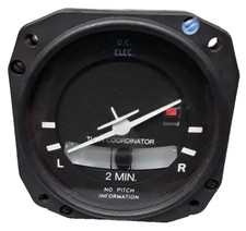 1934T100-7Z Turn Coordinator, Aircraft, Instrument, American, Spares or Repair