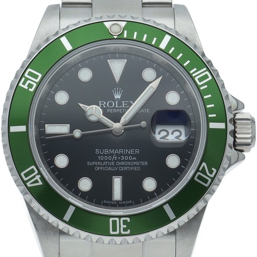 Rolex submariner date green - date,