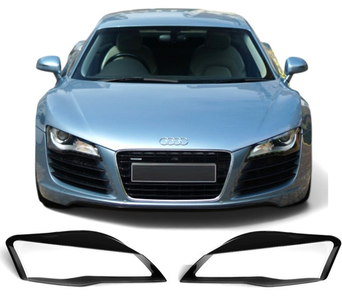 Pair headlight glass - headlight, lamp