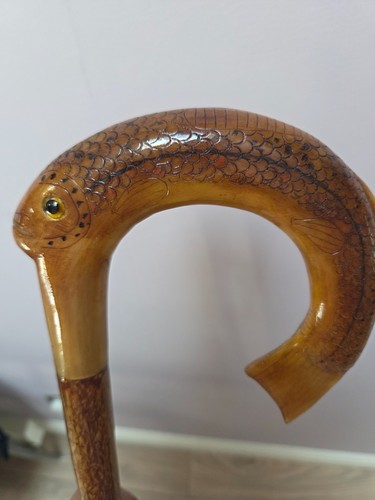 Rams horn crook - rams, walking