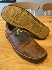 EVISU Vintage Rare Leather Trainers - 2000’s Made In Japan. UK 10