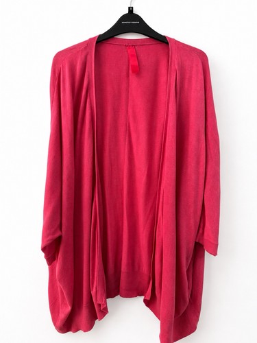 Yours pink waterfall cardigan - pink,