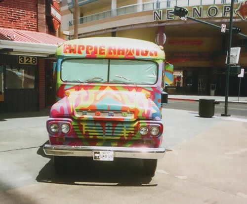 1990s hippie bus psychedelic - 1990s,
