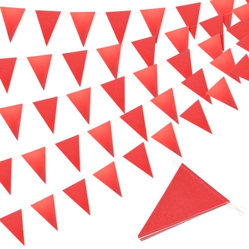 3pcs 8ft triangle pennant - 3pcs,