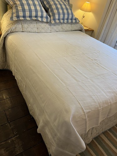 Antique white linen - white,