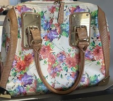 Large Aldo Carpet Bag Satchel