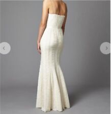 Wedding dress or prom dress- Phase Eight Dress, Ivory, Fishtail and size 8