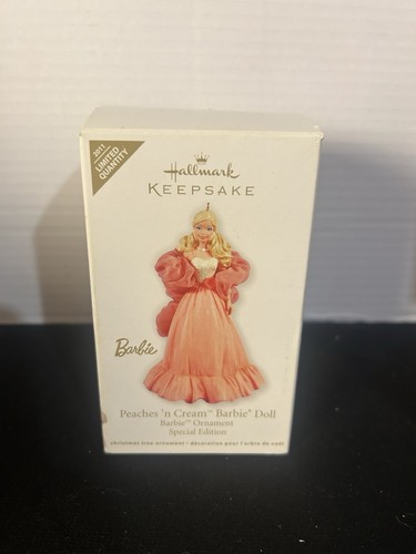 2011 hallmark barbie peaches - 2011,