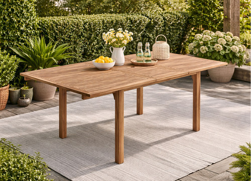 Large garden dining - garden, table
