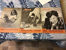 Aktuell 1950 Norwegian Magazines x 3 Vintage Swedish Magazines