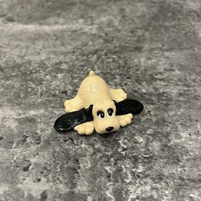 Vintage 1984 Beige Brown Dog