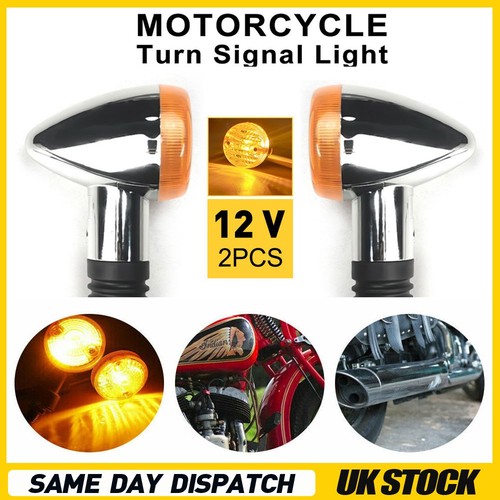 2pcs amber motorcycle front - amber,