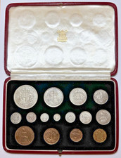 1937 GEORGE VI 15 COIN BRITISH