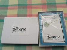 Silverre bespoke jewellery sea glass necklace with silver chain