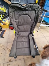 Diawa Low Fishing Chair. With Adjustable Height Legs And Back Rest.