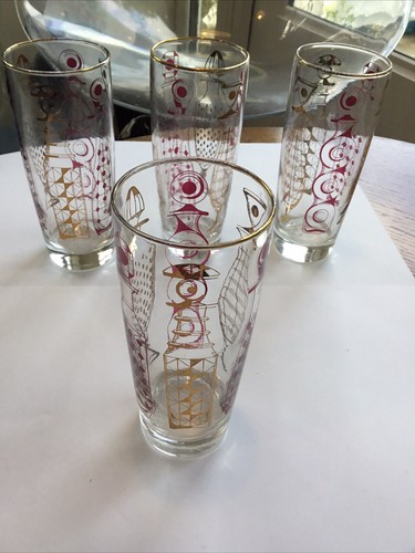 Vintage mcm ball - ball, glasses
