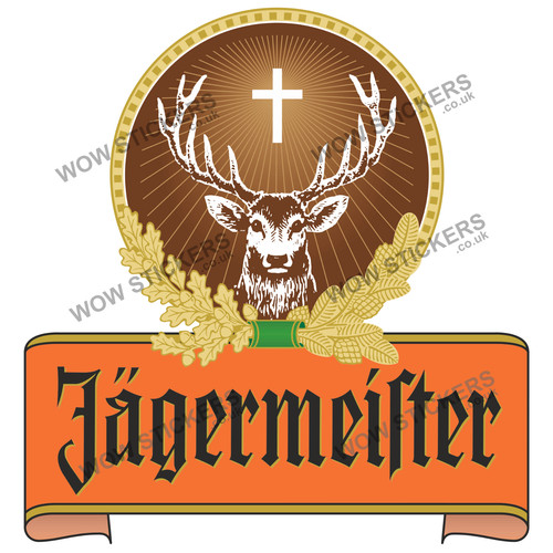 Jagermeister sticker - jagermeister,