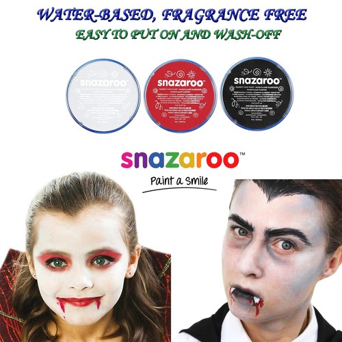 3x18ml snazaroo face paint - snazaroo,