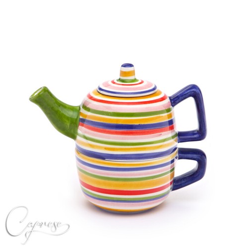 Bassano ceramic tea set - bassano,