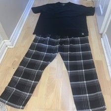  New no tagsMen’s River Island Pyjamas Set Loungewear Black Size xxxlarge Xmas