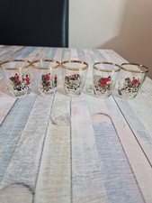 VINTAGE SET OF FOUR SHOT