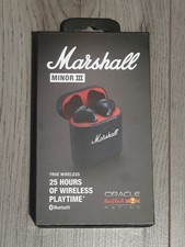 Marshall Minor III Earbuds Red