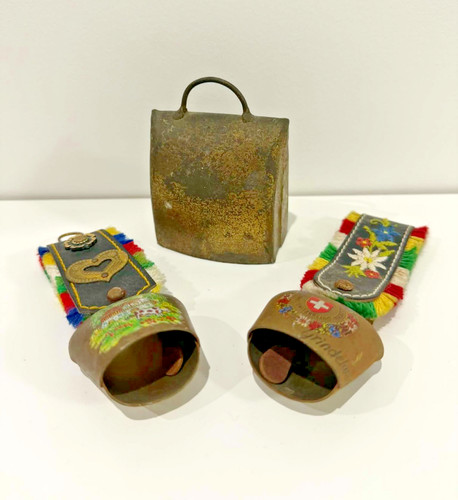 Vintage swiss cow bell - swiss, of