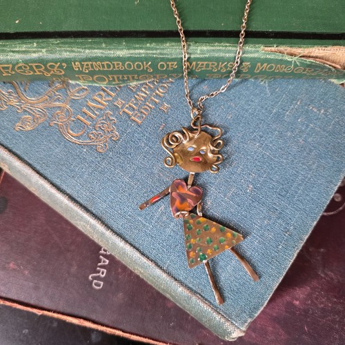 Vintage handmade pendant - vintage,