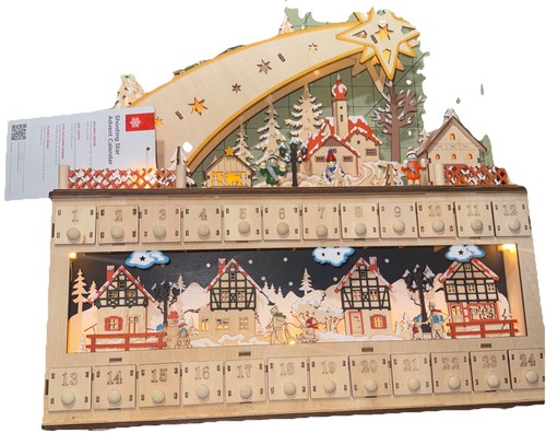 Wooden led christmas - christmas, shooting