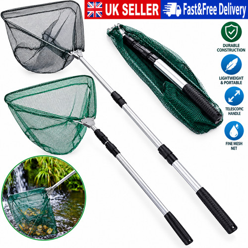 Folding fishing pole - pole, landing
