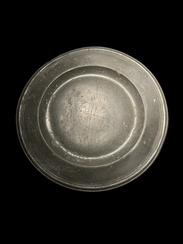 Large pewter serving platter - large,