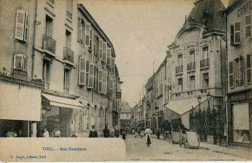 France toul rue gambetta - france,