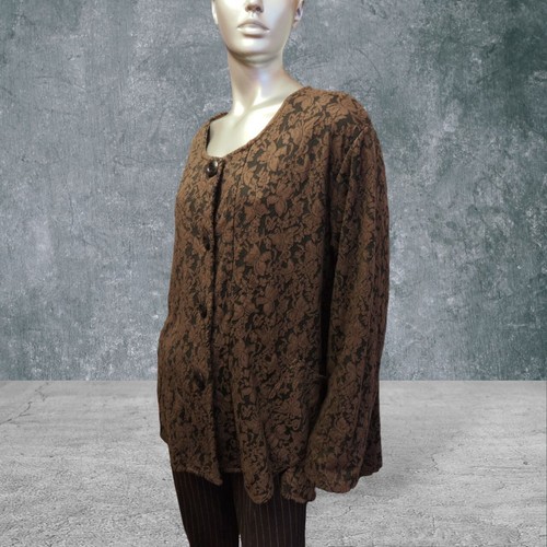 Sarah santos brown floral - santos,