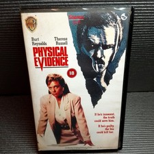 Physical Evidence - Burt Reynolds - Big Box PAL VHS Video Tape Ex Rental 