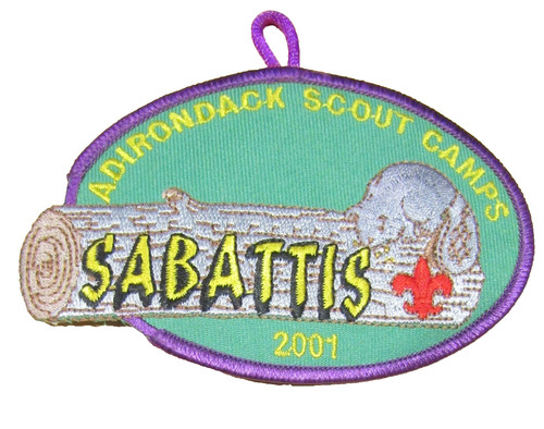 2001 sabattis scout camp - ,