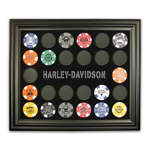 Harley davidson black poker - black,