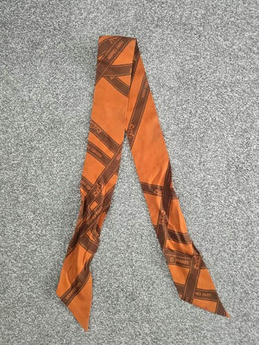 Hermes silk twilly ribbon - hermes,