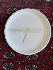 IKEA x Virgil Abloh Markerad Off-White Temporary Wall Clock