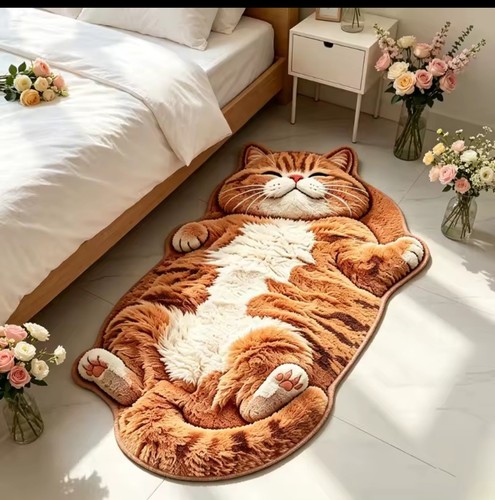 Cat rug play mat