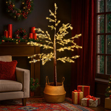 Christmas LED Twig Tree 6ft