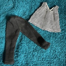 Vintage Sindy Sister Patch Doll Home for the Day Outfit 1966 dress trouser 