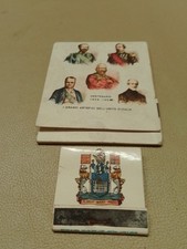  Matchbooks.Italian